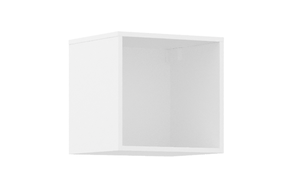 Навесные шкафчики - изображение №3 "Шкаф Вилма навесной белый корпус / ярко-серый фасад"  на www.Angstrem-mebel.ru